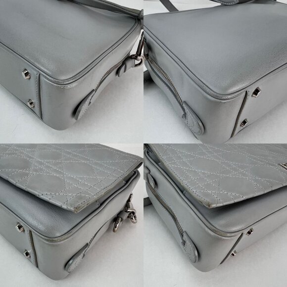 Christian Dior Lambskin Cannage Stardust Small Camera Crossbody Bag - Picture 6 of 16